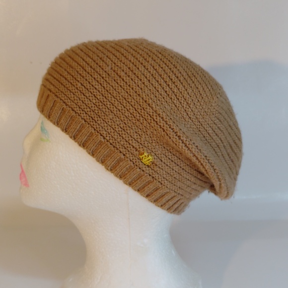Ralph Lauren Camel Knit Hat